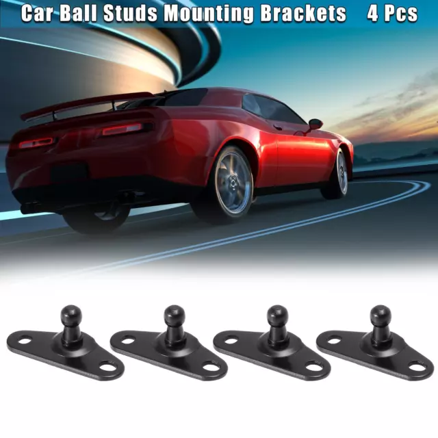 4 Stück Auto Kugelbolzen Montagehalterungen 10mm für Gasdruckfeder