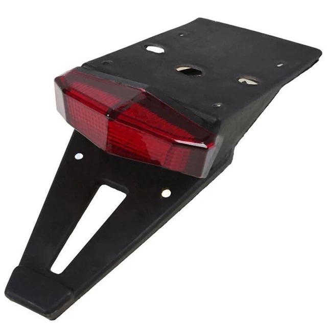 Feu arrière moto motocross feu stop LED avec support tout-terrain SMR 690 KMX WRF 250 Feu arrière moto motocross feu stop LED avec support tout-terrain SMR 690 KMX WRF 250