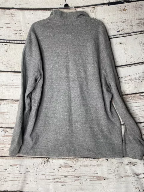 POLO RALPH LAUREN Men's Half Zip Pullover Gray Sweater Size Xxl 2Xl ...