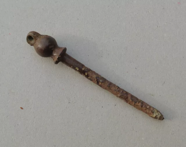 Dug Brass Window Lock Pin 1700s-1800s Metal Detecting Find