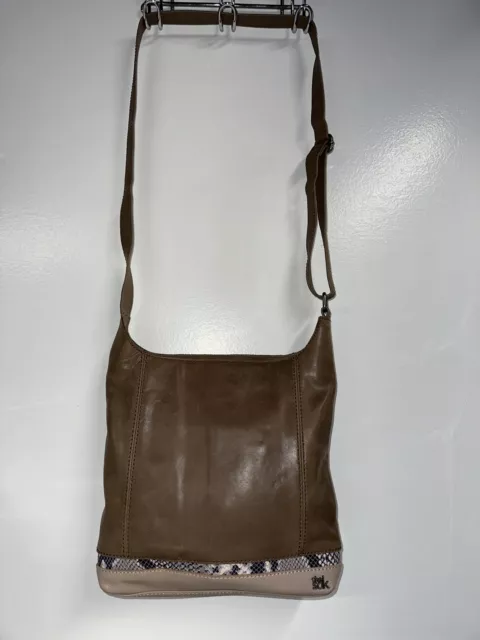 THE SAK MUSHROOM Leather Womens Large Tote NEW Los Feliz Unlined Shoulder  Purse $36.00 - PicClick