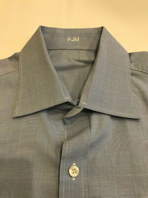 J. Hilburn Men's Custom Dress Shirt - 16.25 33 (Over $150 Retail) 16 1/4 33
