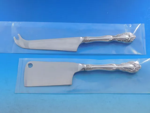 Chateau Rose by Alvin Sterling Silver Cheese Server Serving Set 2pc HHWS Custom