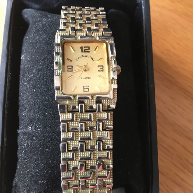 Reloj eve mon crois dorado precio online