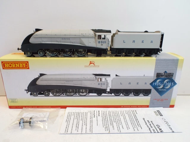 HORNBY R3308 LNER 4-6-2 Silver Jubilee Class A4 Silver King 2511 Boxed ...