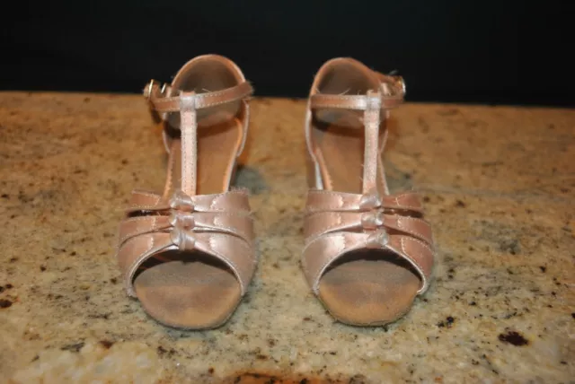 Girls Latin Dance Shoes Size 24