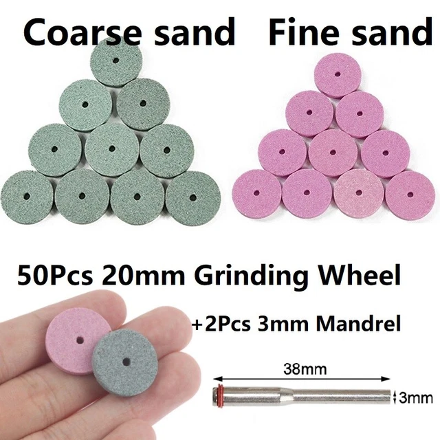 Mini Grinding Disc 20mm Grinding Wheel Buffing Wheel Polishing Pad Buffing Wheel