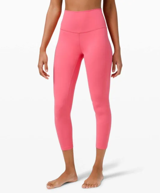 NWT LULULEMON ALIGN Pant Leggings 25 Guava Pink Size 8 Double Lined $35.00  - PicClick