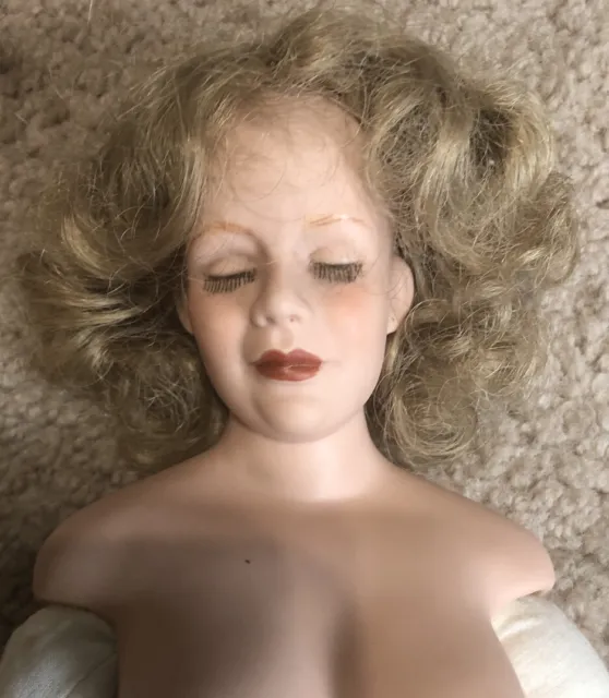 Vintage 1982 Bisque Head Magge Head Kane 16” Doll
