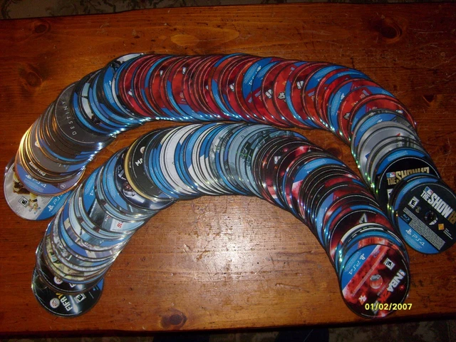 Lot Of Over 190 Playstation 4 (Ps4)Video Games...as Is Lot # 18