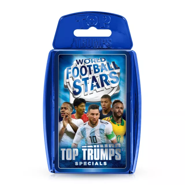 World Football Stars  2022 Blue Top Trumps Card Game