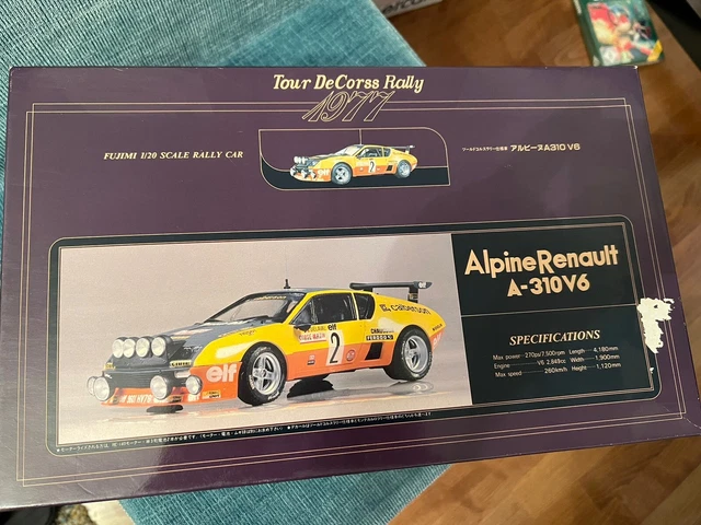 Planche De Décalques MHD Transkit 1/24 – Alpine Renault A110, Tour De Corse 1972