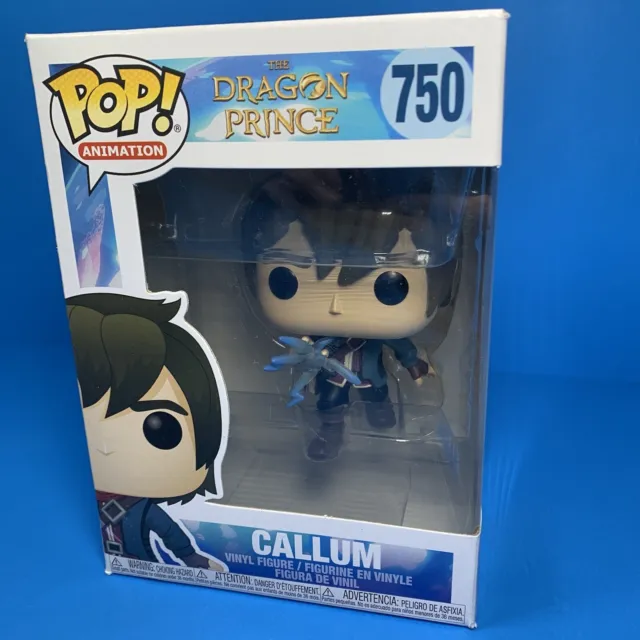 Funko Pop Animation Callum #750 The Dragon Prince Protector NIB