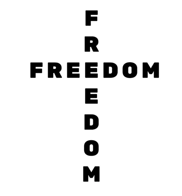 thumbnail image 2 of FREEDOM Vinyl Decal Sticker Die Cut - Charlie Kirk - Car Wall Sticker Laptop 2 of 12