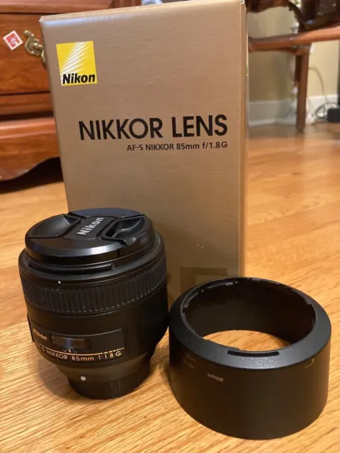 Nikon AF-S NIKKOR 85mm 1.8 G Camera Lens 