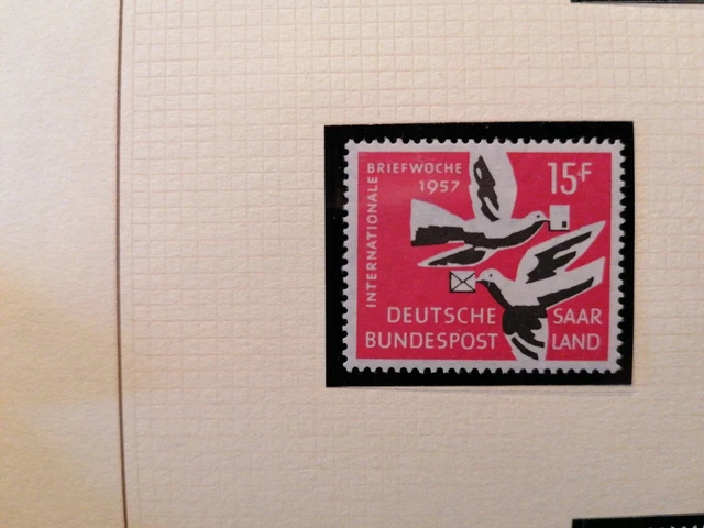 OPD Saarbrücken 1957, Mi.-Nr. 408, postfrisch