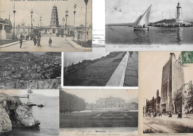 Lot De 50 Cartes Postales Paysage - Déco Maison, Scrapbooking, Invitations | 10x15cm | Motifs Variés