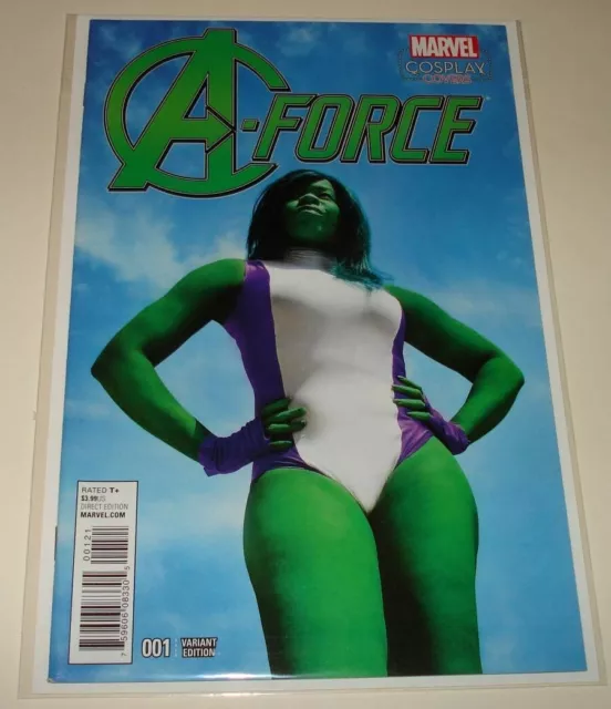 A-FORCE # 1 Marvel Comic  (March 2016) NM   "COSPLAY" VARIANT COVER EDITION