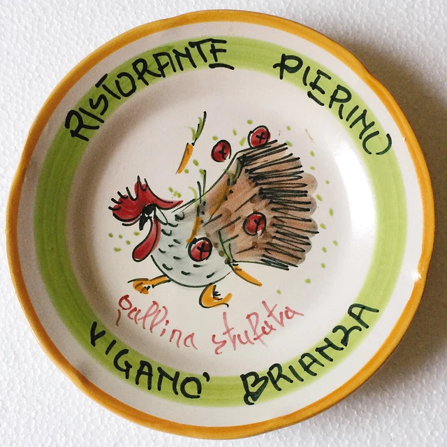 Piatto Buon Ricordo - Ristorante PIERINO - VIGANO' BRIANZA - Gallina Stufata