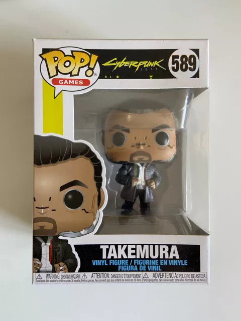 Figurine 589 Takemura Cyberpunk Funko Pop  Neuve En boite