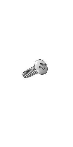 1/2-13 x 1-1/2" Pan Head Screw Phillips Nylon Insulating Fastener