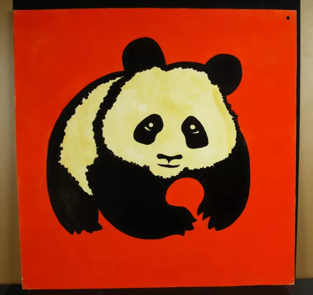 El Panda Del Wwf Pintura Original Logo 44 CM