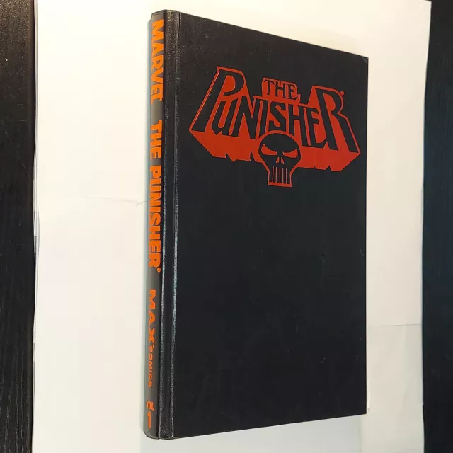 PUNISHER MAX HARDCOVER VOLUME 1  (Garth Ennis ~ Marvel 2007 HC no JACKET)