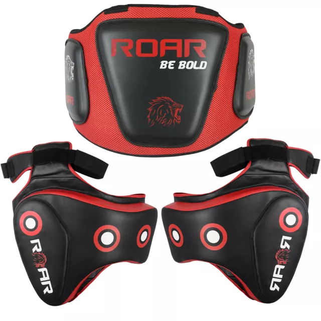 KOYES MMA Kickboxing Thigh Pad Mixed Martial Art Belly Protector Training