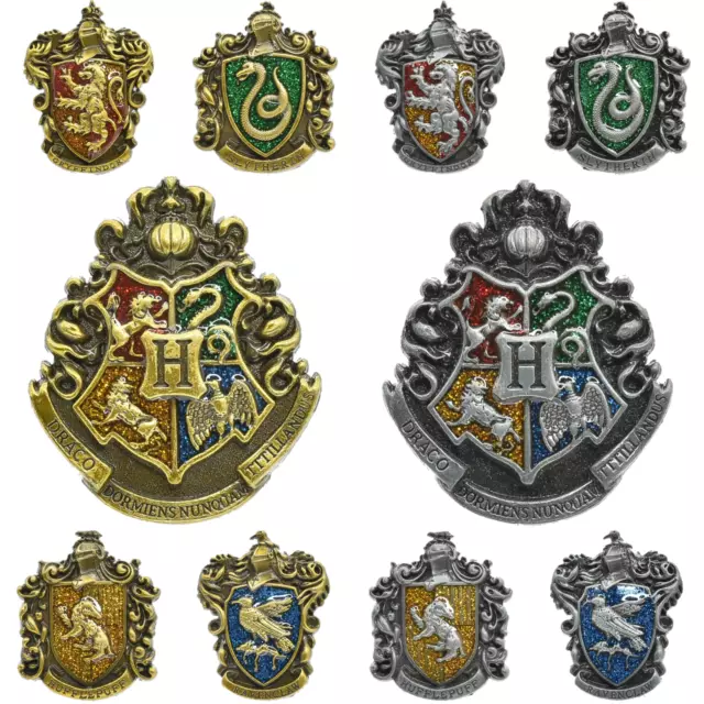 HARRY POTTER INSPIRIERTE Abzeichen Hogwarts Brosche Pin Haus Wappen Emaille  Legierung Geschenk EUR 6,98 - PicClick DE