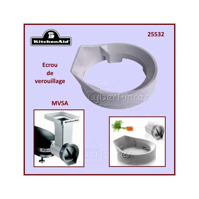 Anneau de verrouillage MVSA Kitchenaid 25532