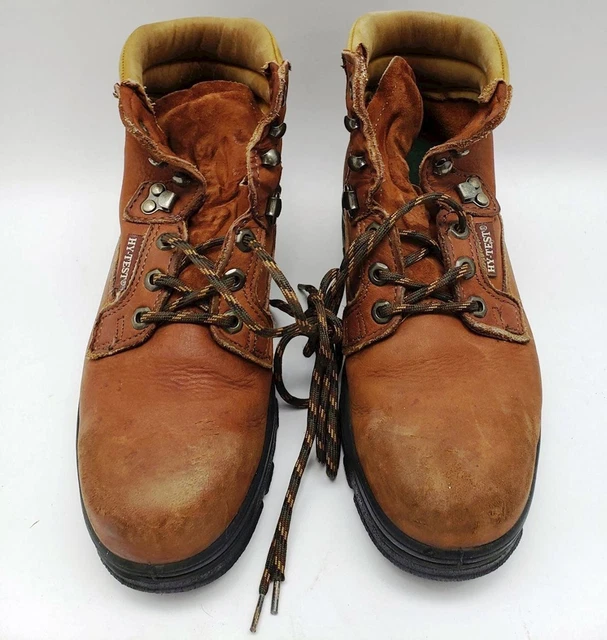Women's HY-TEST VIBRAM Brown Ankle Boots 8
