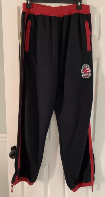 Akademiks Nee With Tags Mens Black Red Yellow Joggers Athletic Pants Size 2XL