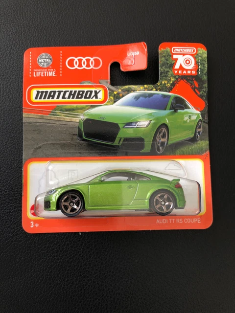 Audi TT RS Coupe - Green - Matchbox 70 Years - 2023