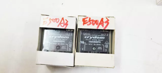 2 PACK - Crydom HA6050EPG Solid State Relay