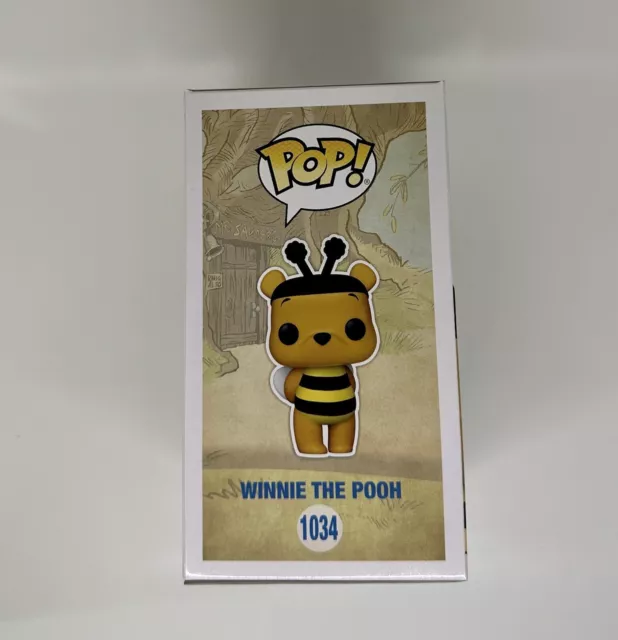 WINNIE THE POOH BUMBLE BEE #1034 Disney Funko Pop! BOX LUNCH EXCLUSIVE! 3