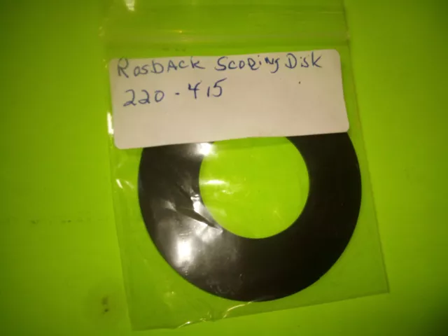 Rosback Truescore Male Scoring Disk  Black 220-415 ()