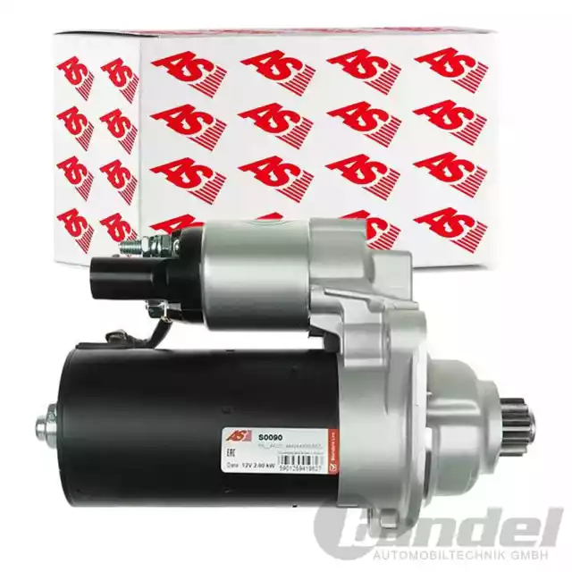 AS-PL ANLASSER STARTER 2,00kW passend für AUDI A3 TT SEAT ALTEA CORDOBA IBIZA