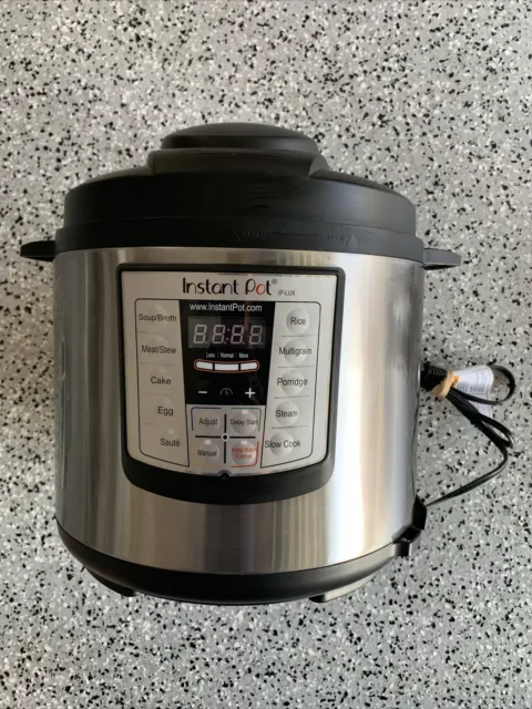 Instant Pot 6-in-1 Multi Use 6 Quart Electric Pressure Cooker IP-LUX60 V3