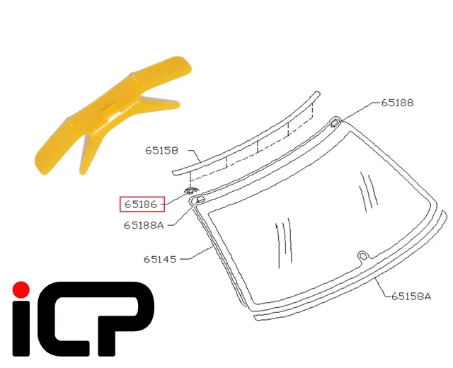 Genuine Boot Lid Seal Fits: Subaru Impreza Saloon & 2 Door 92-00 WRX STi RA