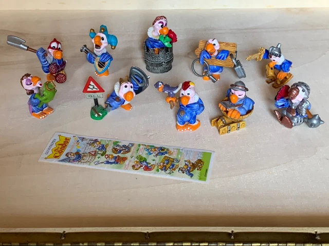 KINDER FERRERO SORPRESINE SERIE COMPLETA STRALUNATI Con Cartina EUR 4 - Foto 10