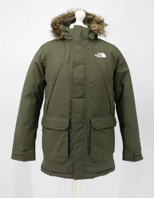 The North Face Mcmurdo Parka Boys Youth Taupe Green Jacket Youth Xl Rrp £260 Mc