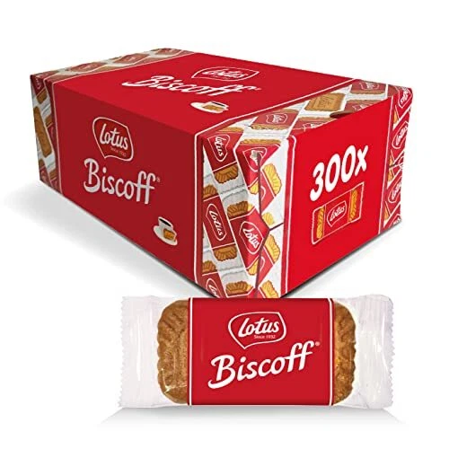 LOTUS - Biscuits Individuels Caramélisés Biscoff Original Paquet de 300 - for...