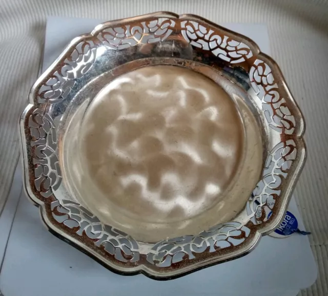 Wmf Ikora Silver Plated Tarnish Resistant Fancy Dish / Bowl On Feet