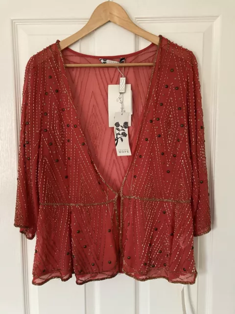 Joanna hope sequin clearance jacket