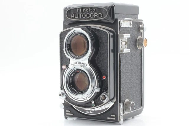 EXC+5] MINOLTA AUTOCORD TLR 6x6 Rokkor 75mm f/3.5 Film