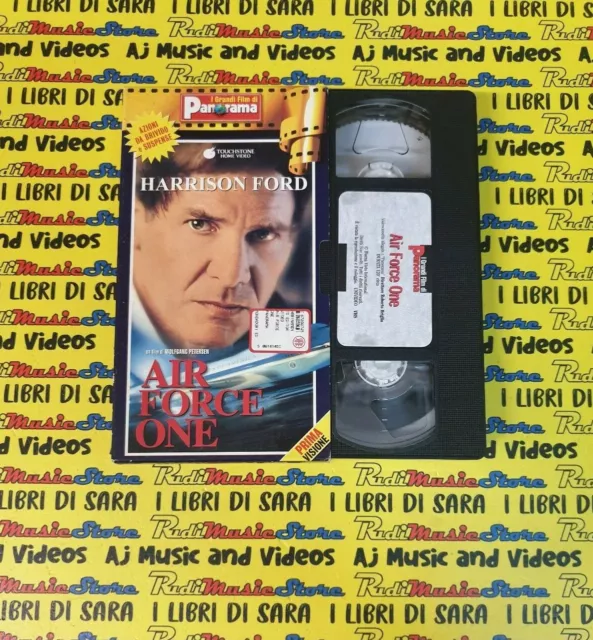 VHS film AIR FORCE ONE Harrison Ford Gary Oldman CARTONATA PANORAMA*(FP1)no*dvd