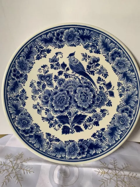 Delft Blauw Hand Painted Decorative Plate