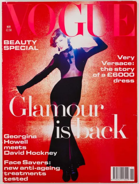 GIANNI VERSACE LINDA EVANGELISTA David Hockney JEMIMA KHAN Vogue UK ...
