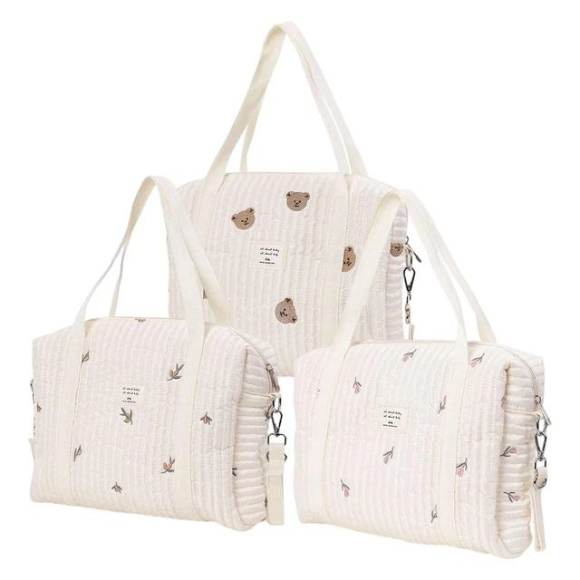 Diaper Bag Tote Large Baby Diaper Caddy Bag Tote For Mom, Clothes Nappy Organize
