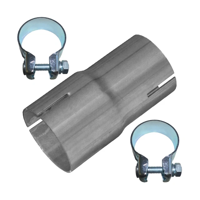 tube 45mm à 50mm Réducteur de gaz d'échappement en acier Connecteur Tuyau o*